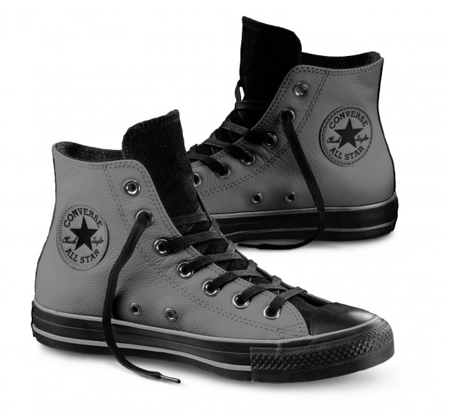 all star alte nere pelle