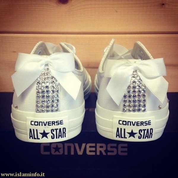 all star bambina brillantini