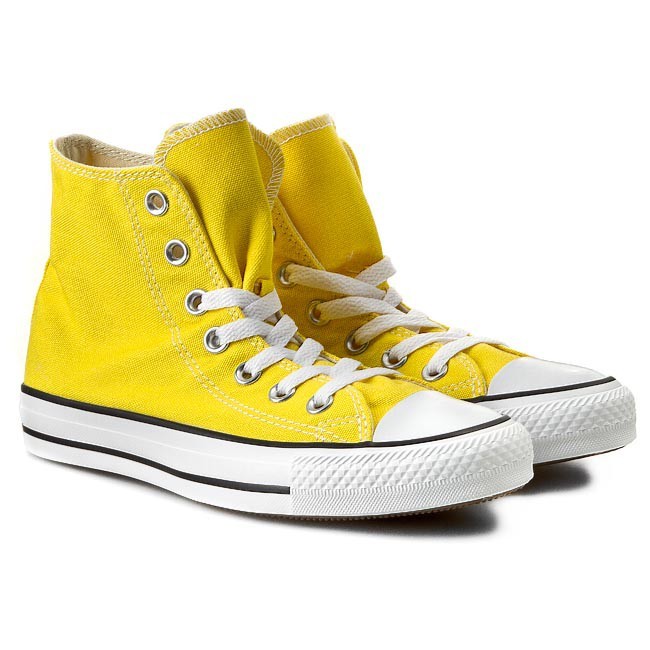 converse all star gialle alte