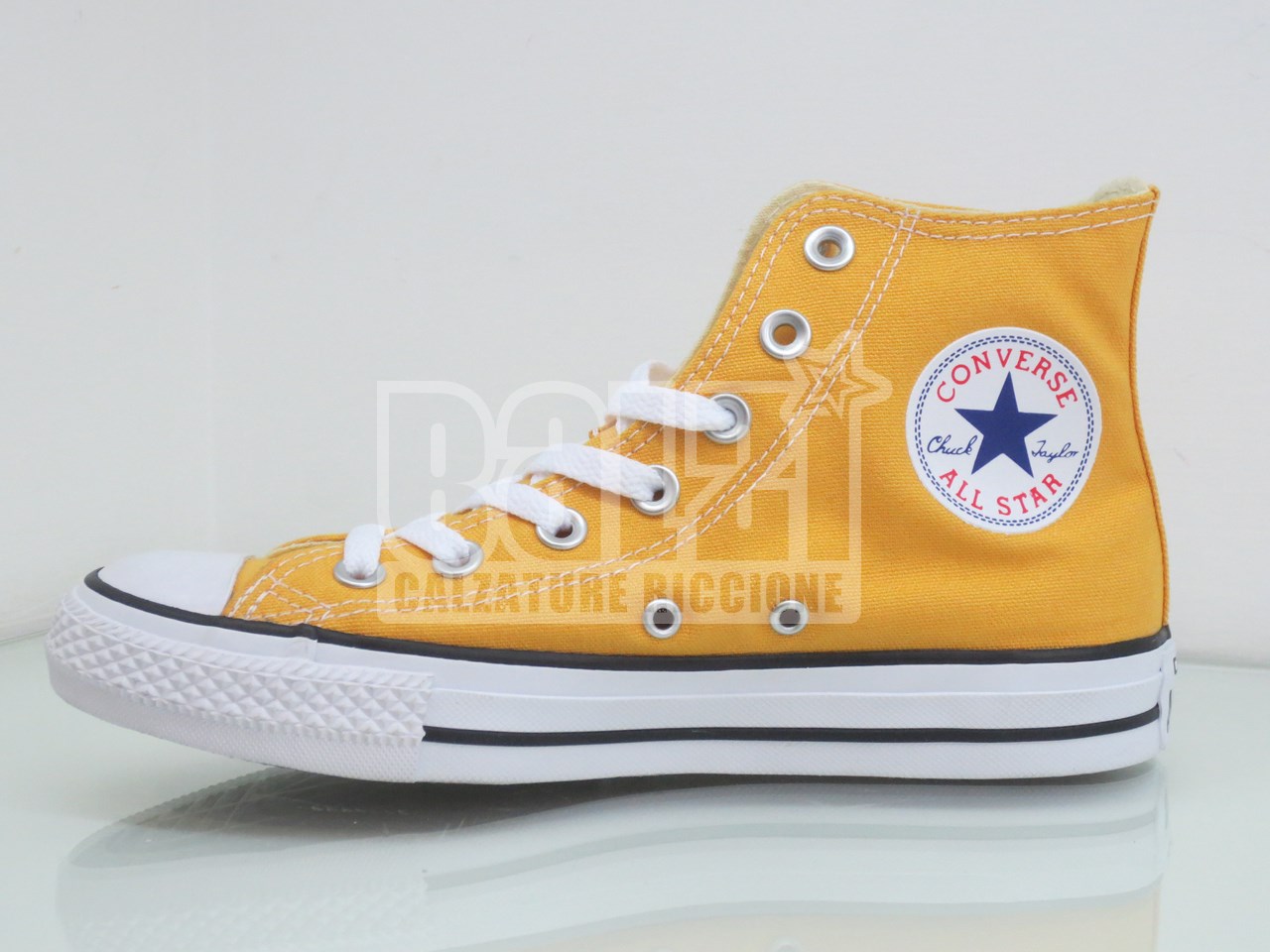 converse all star gialle alte