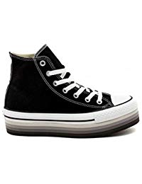 converse all star nere platform