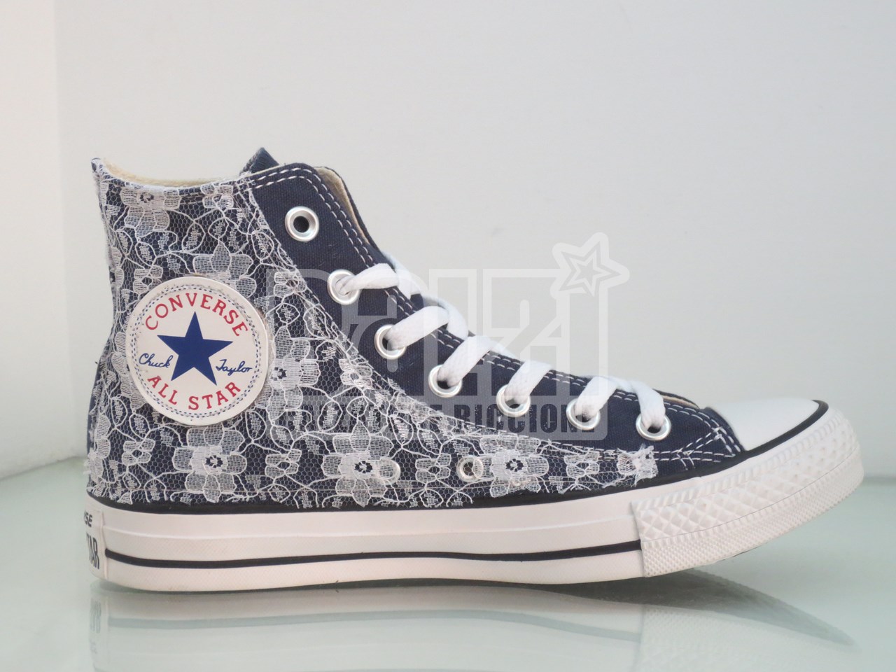 converse all star pizzo bianco