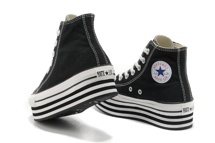 converse all star platform nere