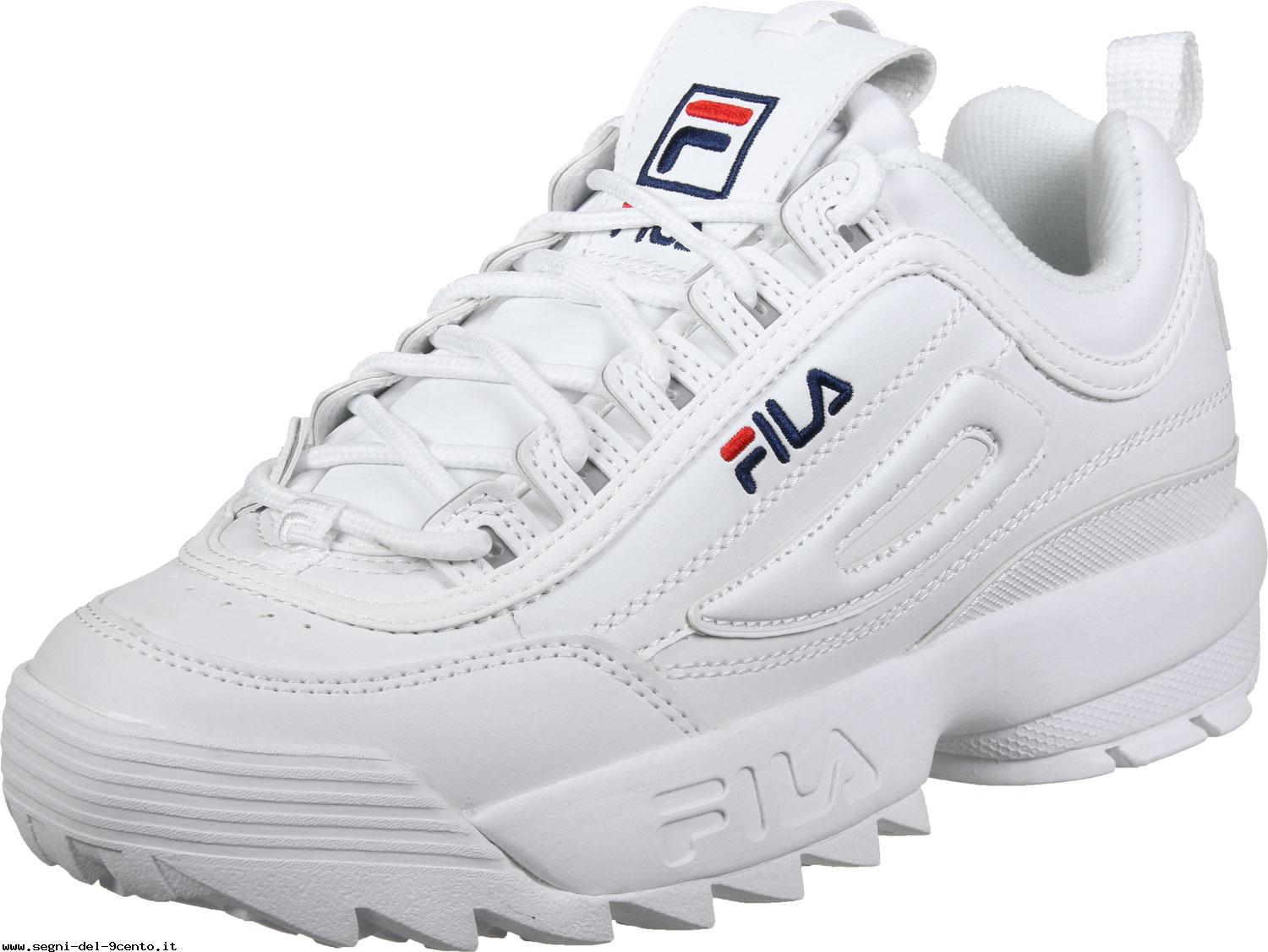 fila disruptor donna giallo