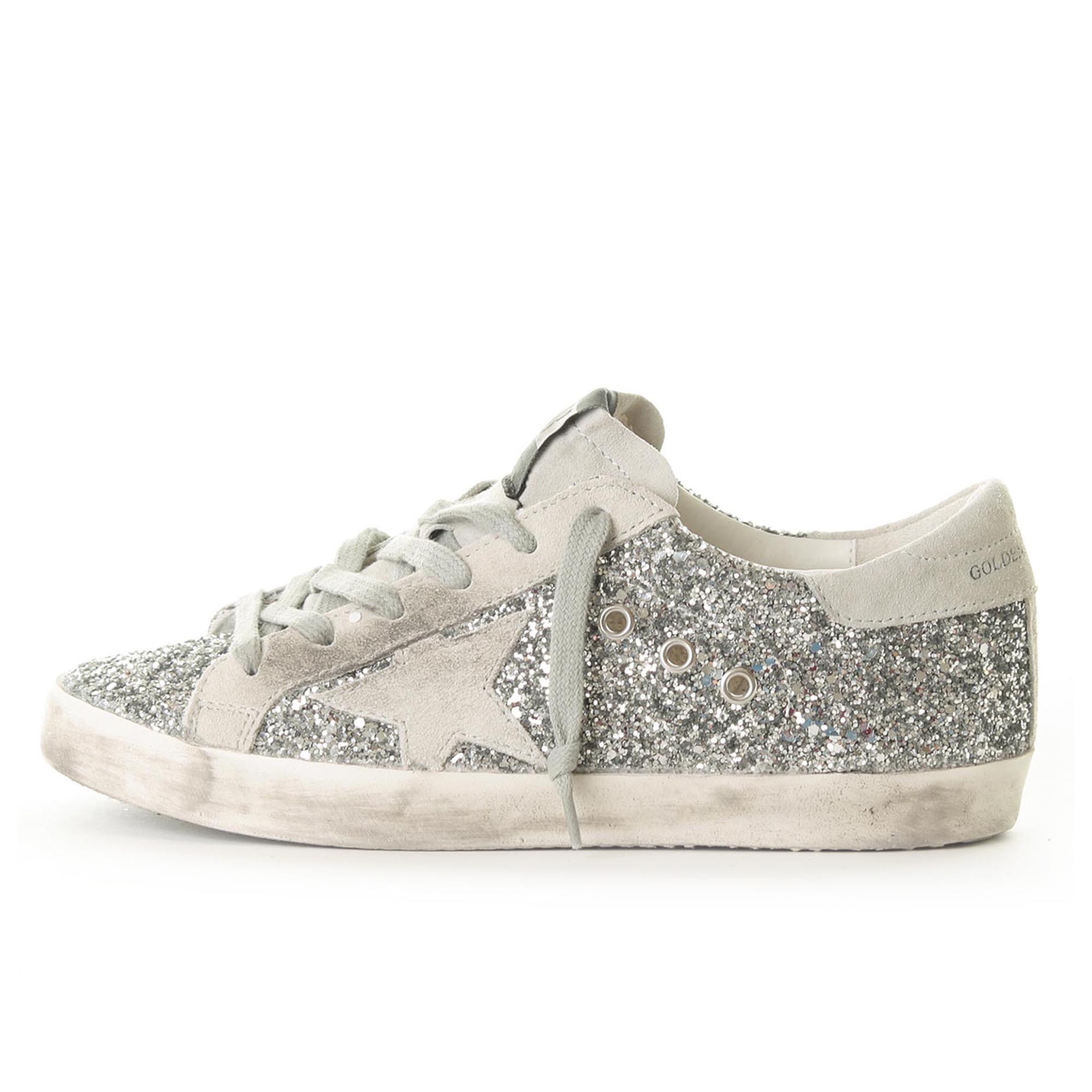 golden goose donna glitter