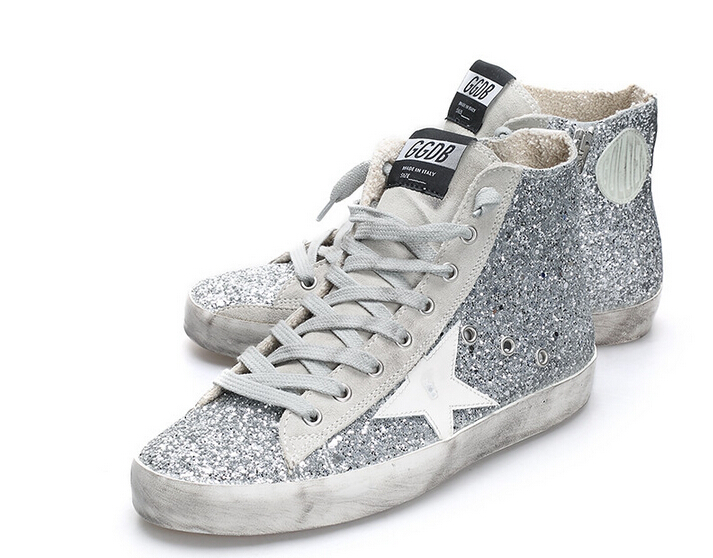 golden goose donna glitter